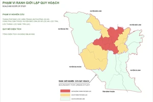 Công bố quy hoạch chung TP Bảo Lộc và vùng phụ cận tỉnh Lâm Đồng tầm nhìn đến năm 2040