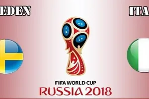 Thụy Điển - Italia (lượt đi) 1-0: Thiên thần gục ngã
