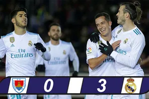 Numancia - Real Madrid 0-3: Chiến thắng đầu năm