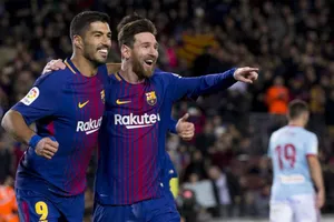 Barcelona - Celta Vigo 5-0 (chung cuộc 6-1): Messi - Suarez thi tài
