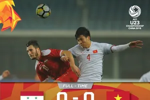 Bảng D: U23 Việt Nam - U23 Syria: Tuyệt vời! Những chiến binh Việt Nam