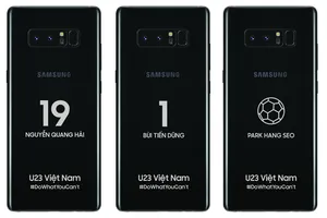 Samsung, Sony, LG tặng quà tuyển thủ U23 Việt Nam