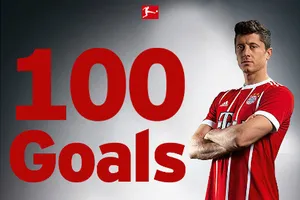 Bayern Munich - Hamburger SV 6-0: Lewandowski cán mốc 100 bàn, Bayern chạm tay Cúp