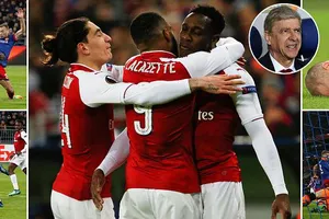 CSKA Moscow - Arsenal 2-2 (chung cuộc 3-6): Welbeck, Ramsey giúp Pháo thủ vào bán kết