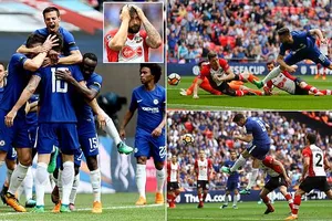 Chelsea - Southampton 2-0: Giroud, Morata giúp The Blues vào chung kết gặp MU