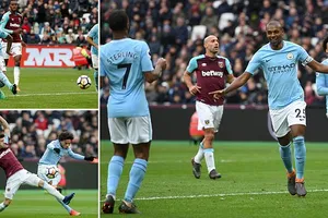 West Ham - Man City 1-4: Sức mạnh nhà vô địch, 35 trận và 100 bàn thắng