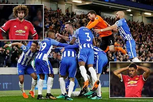 Brighton & Hove Albion - Man United 1-0: Quỷ đỏ bất ngờ bại trận