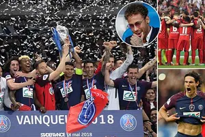 Les Herbiers - Paris Saint Germain 0-2: Không Neymar, PSG vẫn hoàn tất cú ăn ba