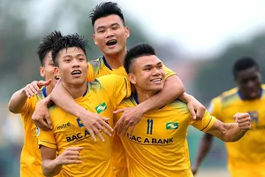 SLNA - Quảng Nam 1-0: Xuân Toàn ghi dấu ấn