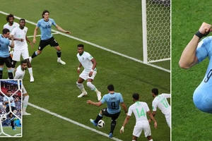 Bảng A, Uruguay - Saudi Arabia 1-0: Suarez đưa Uruguay vào vòng trong