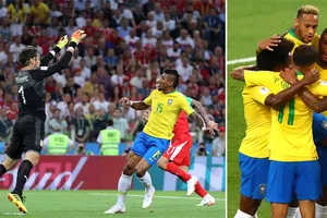 Bảng E, Serbia - Brazil 0-2: Paulinho, Thiago Silva tỏa sáng, giúp Brazil về nhất bảng