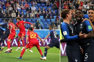 Bán kết 1, Pháp - Bỉ 1-0: Trung vệ Barca Umtiti đưa Pháp vào Chung kết sau 12 năm