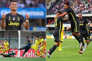 Chievo - Juventus 2-3: Ronaldo “tịt ngòi”, Juve thắng nhọc