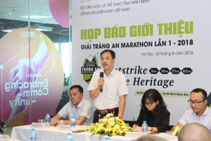 Khoảng 800 VĐV dự Tràng An Marathon lần thứ 1- 2018