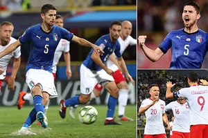 Italia - Ba Lan 1-1: Jorginho ghi bàn, Zilenski kịp gỡ hòa