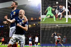 Scotland - Albania 2-0: Djimsiti phản lưới nhà, Naismith lập công
