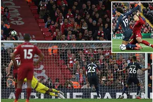 Liverpool - Man City 0-0: Hòa kịch tính, Mahrez bỏ lỡ phạt đền