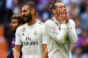 Real Madrid - Levante 1-2: Morales, Marti ghi bàn, Bale và Benzema ngậm ngùi rời sân