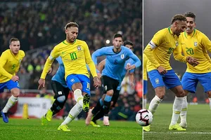Brazil - Uruguay 1-0: Neymar ghi bàn từ chấm phạt đền
