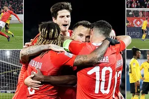 Thụy Sĩ - Bỉ 5-2: Rodriguez, Seferovic, Elvedi ngược dòng trút mưa gôn