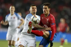 CH Séc - Slovakia 1-0: Tiền đạo AS Roma Patrik Schick lập công