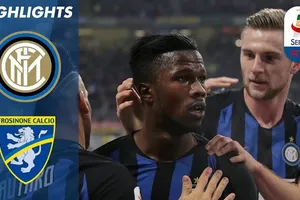 Inter Milan - Frosinone 3-0: Balde, Lautaro Martinez giúp Inter bắt kịp Napoli