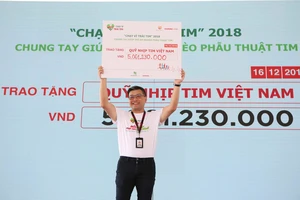 Chạy Vì Trái tim 2018 gây quỹ hơn 5 tỷ đồng: Giúp cứu sống hơn 180 trẻ bị bệnh tim 