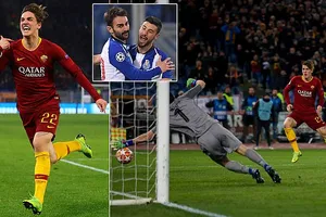 AS Roma - Porto 2-1: Zaniolo lập cú đúp, Adrian rút ngắn tỷ số