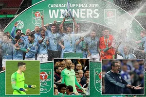 Chelsea - Man City 0-0 (luân lưu 3-4): Kepa phản Sarri, Pep Guardiola nâng cúp