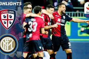 Cagliari - Inter Milan 2-1: Ceppitelli, Pavoletti bất ngờ hạ gục Inter