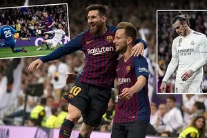 Real Madrid - Barcelona 0-1: Rakitic lập công, Real lại thua Barca