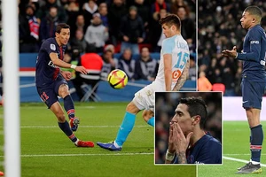 PSG - Marseille 3-1: Mbappe khai màn, Di Maria lập cú đúp, PSG độc chiếm ngôi đầu