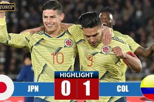 Nhật Bản - Colombia 0-1: James Rodriguez và Radamel Falcao phục hận World Cup 2018