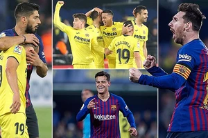 Villarreal - Barcelona 4-4: Coutinho, Malcom, khai màn, Messi, Suarez kịp cứu thua