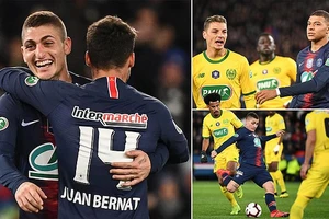 PSG - Nantes 3-0: Verratti, Mbappe, Alves ghi bàn, HLV Thomas Tuchel giành vé chung kết