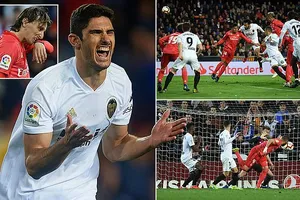 Valencia - Real Madrid 2-1: Guedes, Garay hạ gục HLV Zidane 