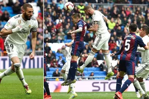 Real Madrid - Eibar 2-1: Benzema tỏa sang, HLV Zidane kịp ngược dòng giành 3 điểm