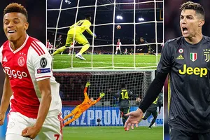 Ajax - Juventus 1-1: Ronaldo ghi bàn thứ 125, Neres kịp gỡ hòa