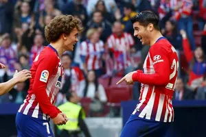 Atletico Madrid - Celta Vigo 2-0: Song tấu Griezmann - Morata khoe tài, HLV Simeone thắng dễ