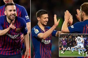 Barcelona - Sociedad 2-1: Messi tịt ngòi, Lenglet, Alba kịp tỏa sáng