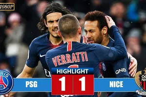 PSG - Nice 1-1: Ganago mở tỷ số, Neymar gỡ hòa trên chấm 11m
