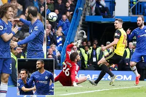Chelsea - Watford 3-0: Loftus-Cheek, David Luiz, Higuain lập công, HLV Maurizio Sarri vào tốp 3
