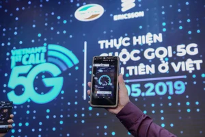  Viettel thực hiện cuộc gọi 5G ở Việt Nam