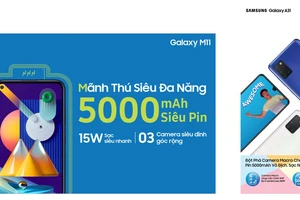 Galaxy M11 siêu đa năng với bộ ba camera vượt trội, Galaxy A31 có dung lượng pin lớn nhất dòng Galaxy A