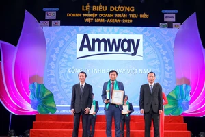 Amway Việt Nam vinh dự nhận giải thưởng tại Diễn đàn Doanh nghiệp ASEAN+3