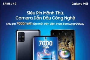 Samsung Galaxy M51 có 4 camera ấn tượng kèm pin 7.000 mAh