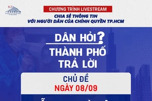 Đối thoại trực tiếp về việc hỗ trợ người dân quận Bình Thạnh và quận 7