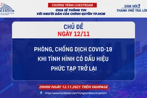 Livestream “Dân hỏi - Thành phố trả lời” với chủ đề: “Phòng, chống dịch Covid-19 khi tình hình có dấu hiệu phức tạp trở lại“