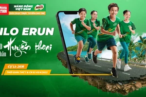 Giải chạy bộ trực tuyến cho trẻ em MILO Erun lần đầu được tổ chức