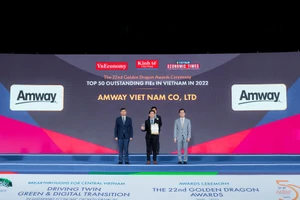 Amway Việt Nam được vinh danh là doanh nghiệp FDI tiên phong trong lĩnh vực chuyển đổi số tại Việt Nam